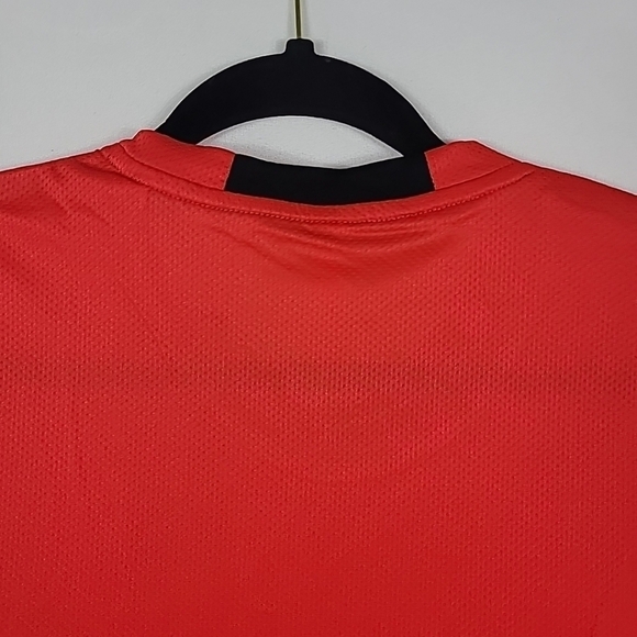 New Adidas D4M Tee Aeroready Red/BLK Logo Short Sleeve T-Shirt Unisex Size L $30 - Picture 4 of 8